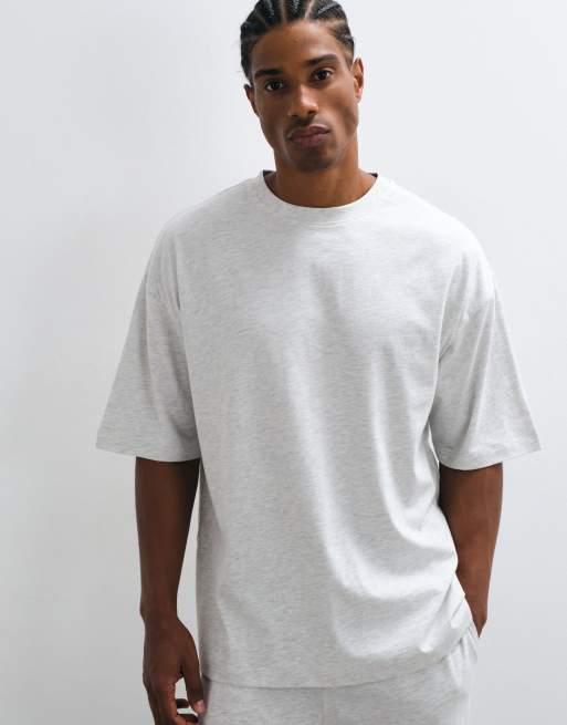 ASOS DESIGN pyjamassæt i grå, 2 af 4