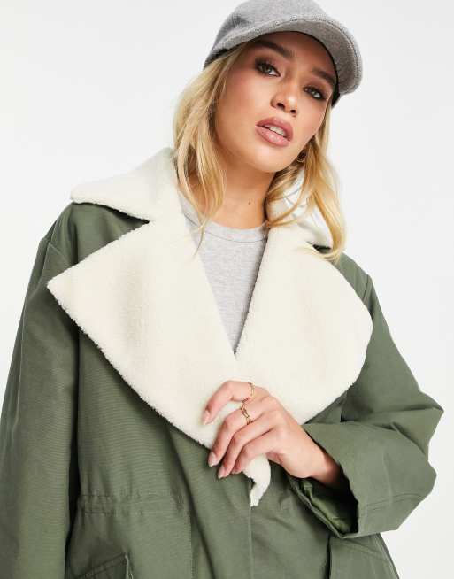 Asos on sale parka womens