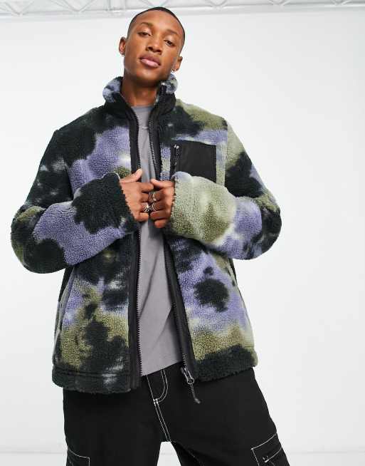 ASOS Puffer Jacket In Camo Print