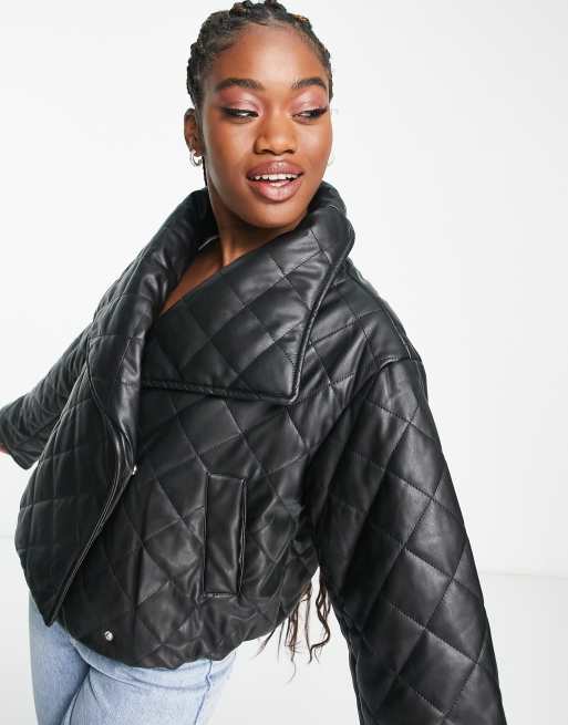 Quilted Faux Leather 