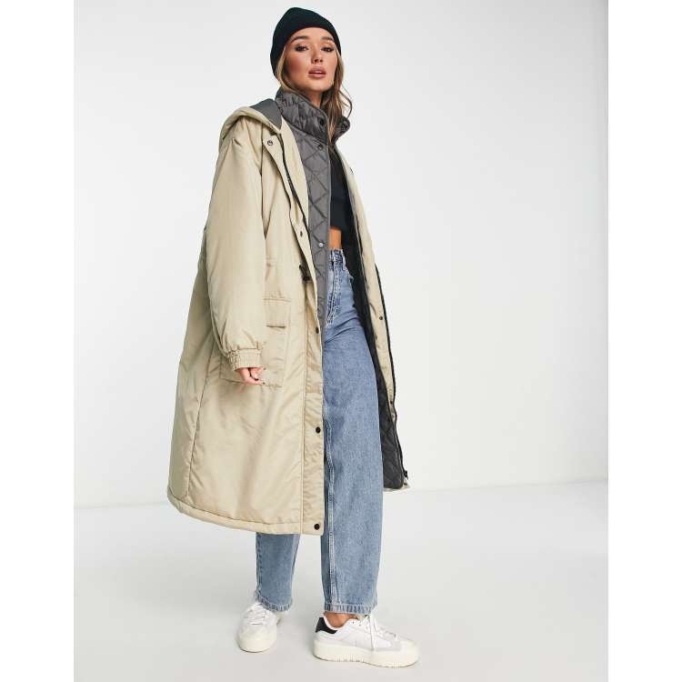 Asos ladies parka sale