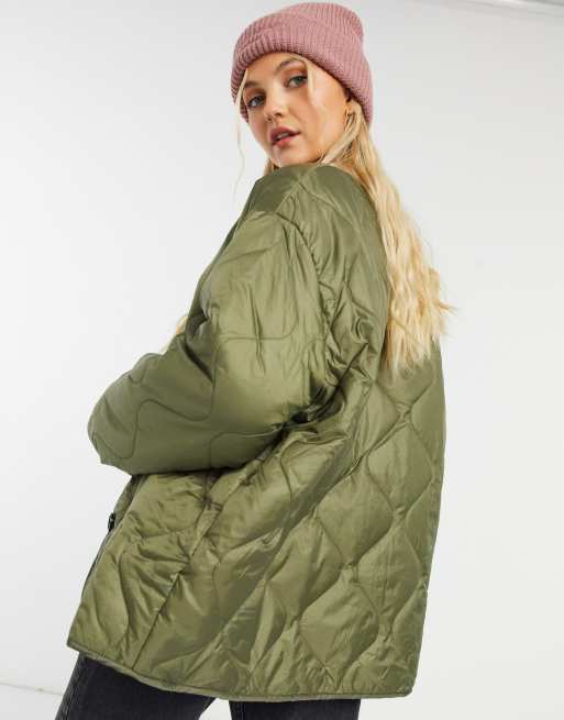 Asos quilted store coats