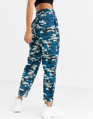 asos camo joggers