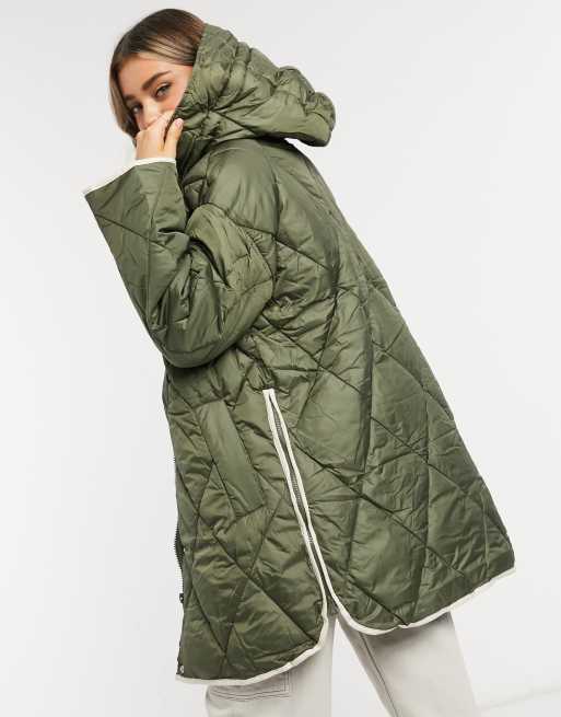 Asos hot sale quilted coats