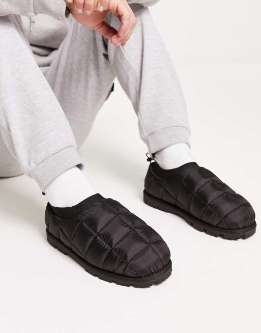 North face on sale quilted slippers