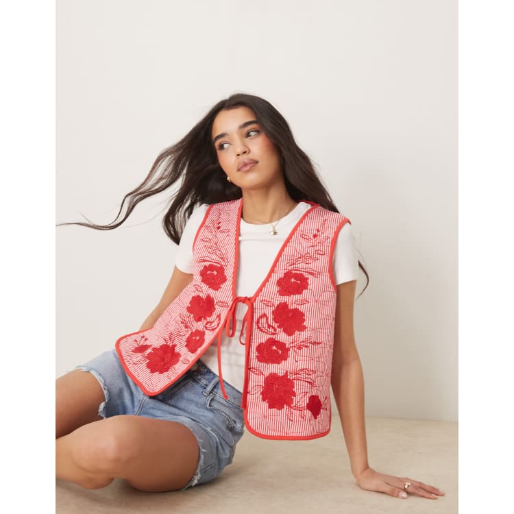 x-girl MILLENNIUM RADS KNIT VEST