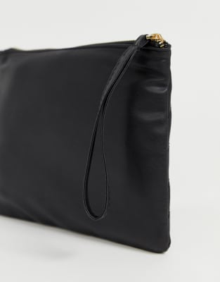 black clutch bag asos