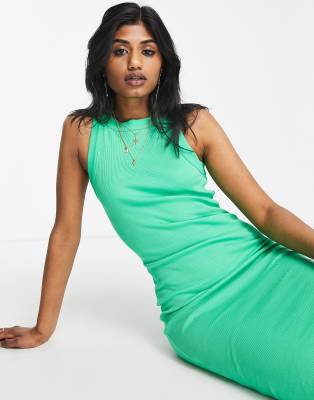 midi cotton tank dress