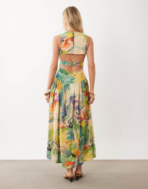 summer flowy dresses Lightweight Amazon Under $50 There are Fashionable short sleeves feeling like a fairy in