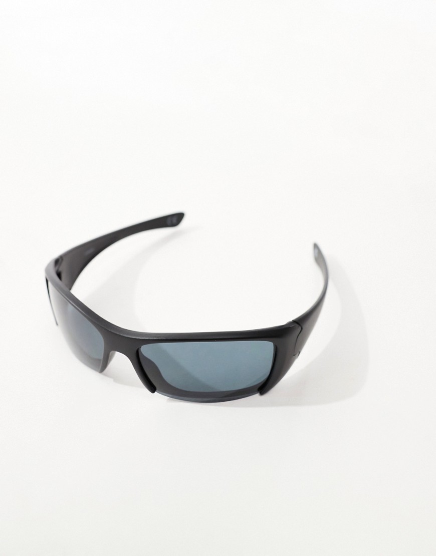 racer sunglasses in black