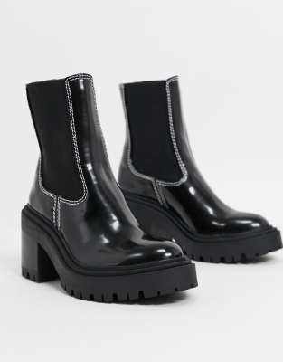 asos platform chelsea boots