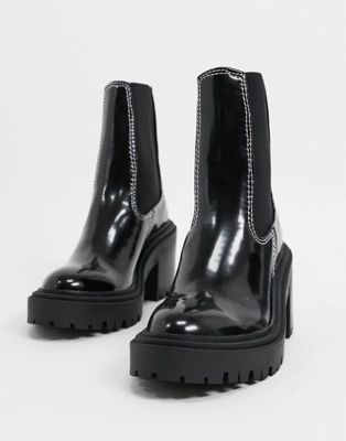 asos black chelsea boots