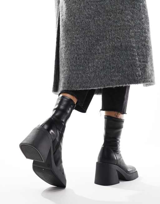 Bottines larges clearance