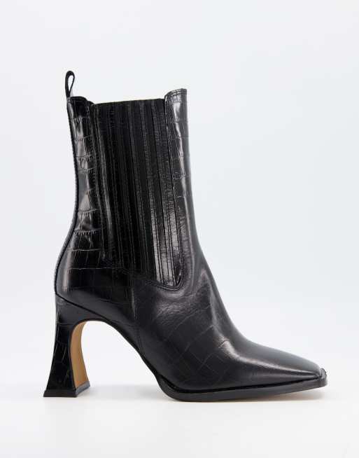 ASOS DESIGN Radius premium leather boots | ASOS