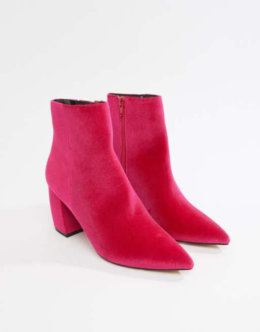 Asos 2025 velvet boots