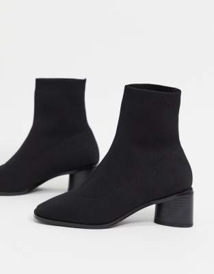 knitted sock boots