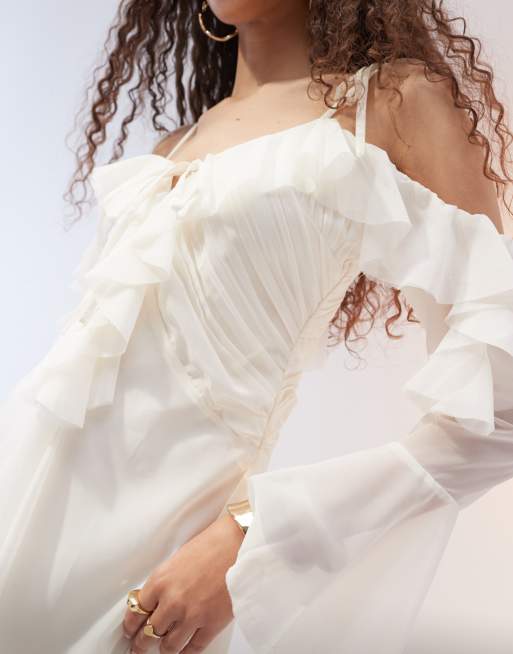 yellow dress sleeves Positano dress in pastel yellow