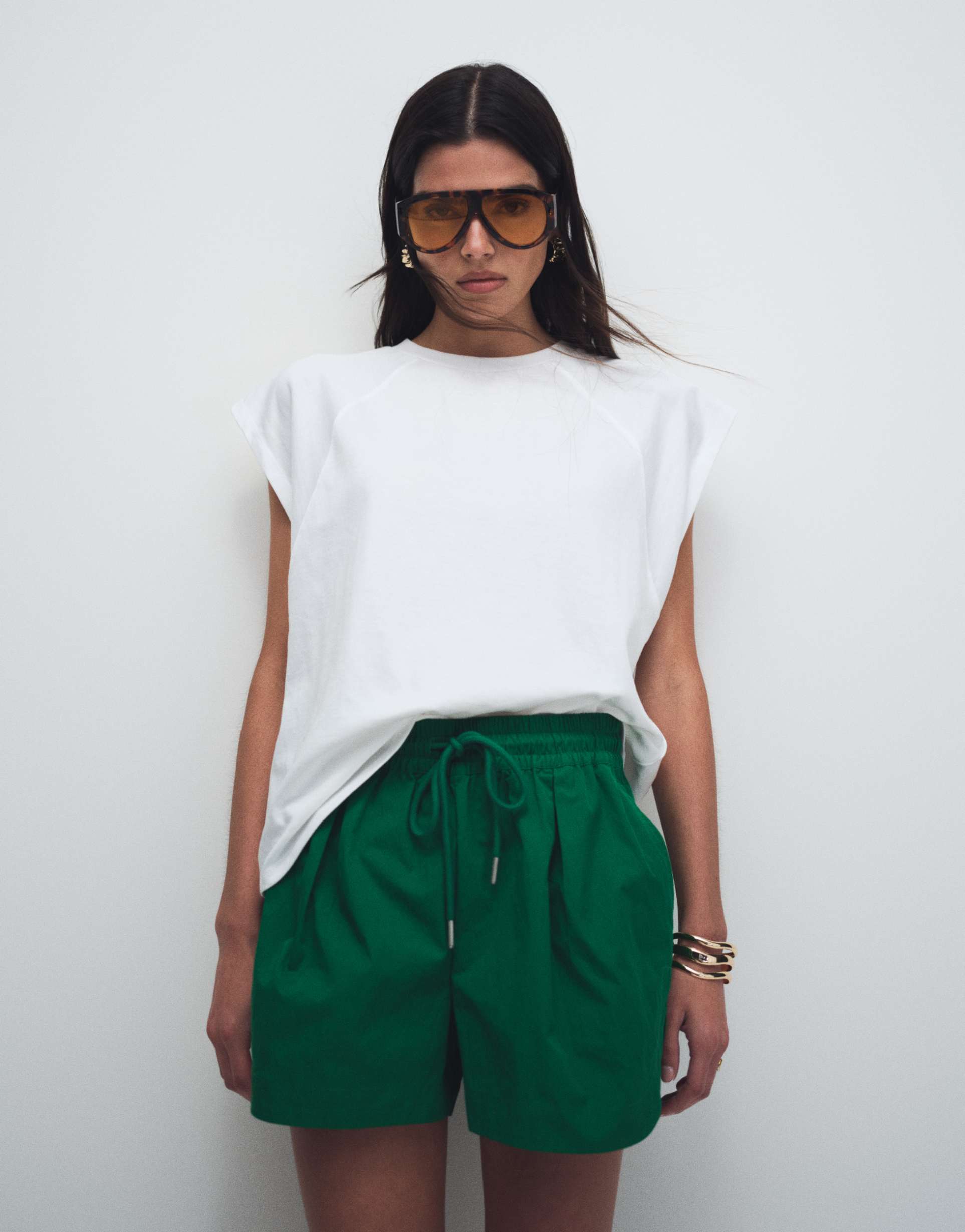 asos design raglan sleeve heavyweight boxy crop tee in white