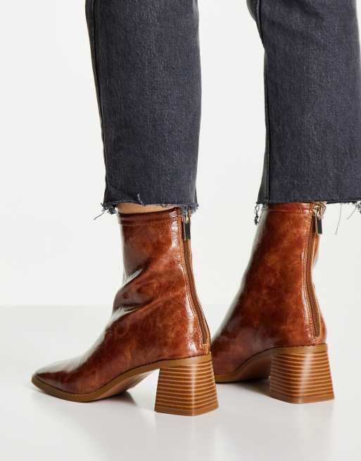 ASOS DESIGN Raider Bottines effet chaussettes mi hautes