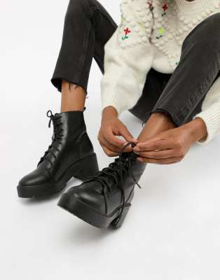 lace up boots asos