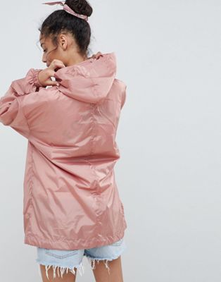 ASOS DESIGN rain jacket with bum bag | ASOS