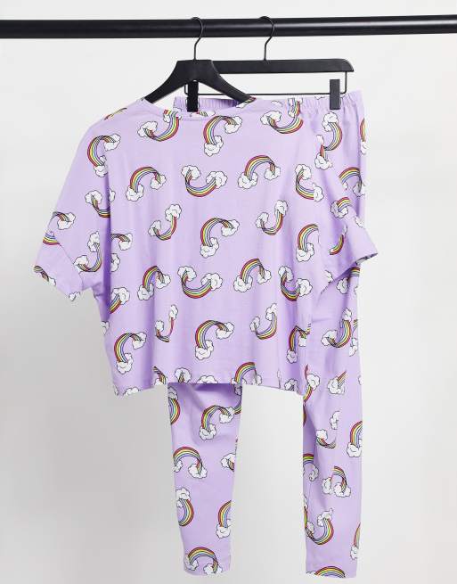 Asos rainbow pjs new arrivals