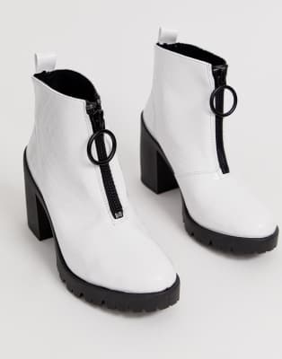 asos chunky heel boots