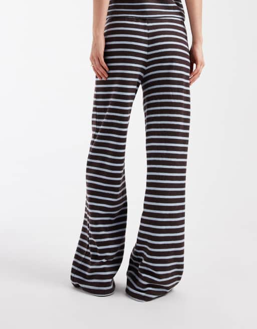 ASOS DESIGN – Randiga byxor, del av set, 2 av 5
