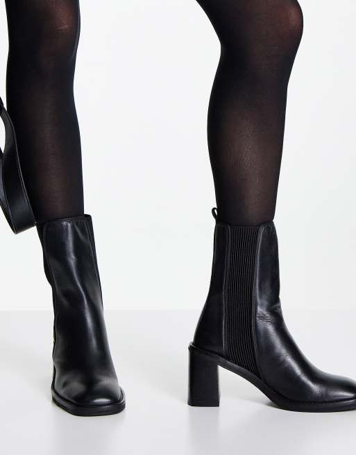 Asos women's black chelsea boots hotsell