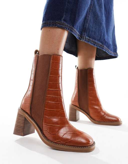 Asos absolute leather chelsea best sale ankle boots