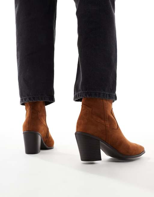 ASOS DESIGN - Rational - Santiags à talon - Marron, 4 de 4