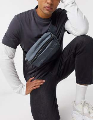 ASOS DESIGN  Wattierte Umhängetasche in Blaugrün Grün