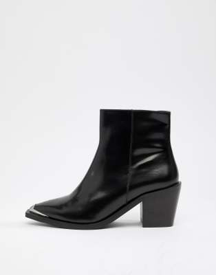 asos western ankle boots
