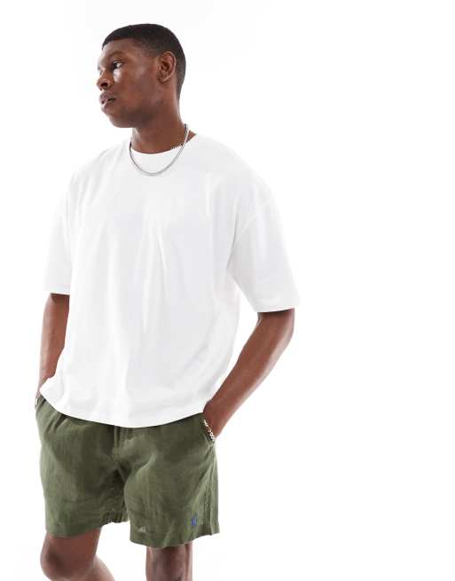 ASOS DESIGN - Recht oversized T-shirt met grafische print in wit, 2 van 4