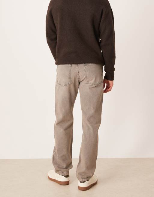 ASOS DESIGN - Rechte jeans in grijze tint, 3 van 5