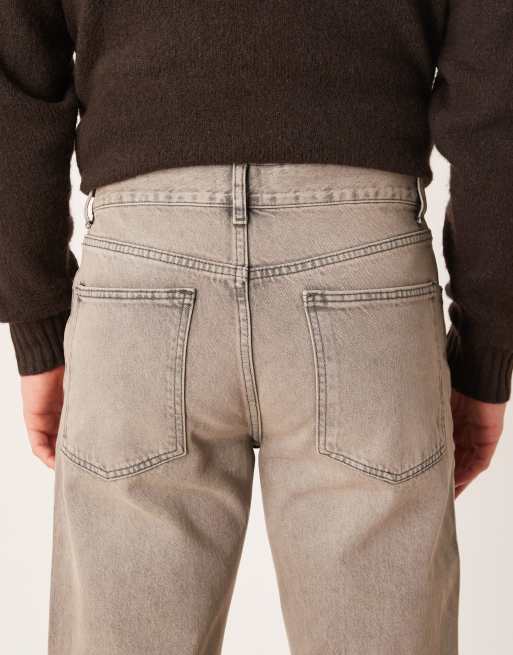ASOS DESIGN - Rechte jeans in grijze tint, 4 van 5