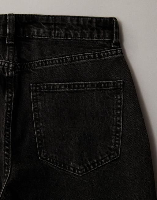 ASOS DESIGN - Rechte jeans in jaren 90-stijl in zwart , 6 van 7