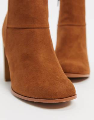 asos tan ankle boots