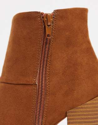 asos tan ankle boots