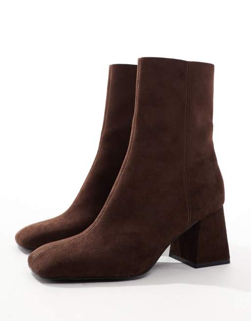 Asos suede ankle boots on sale