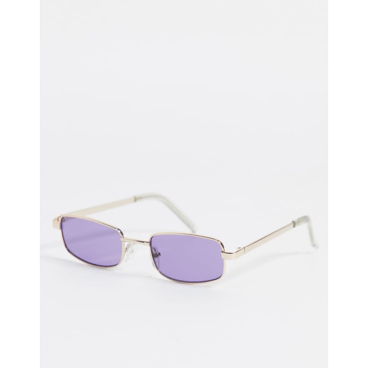 Purple and sales gold sunglasses