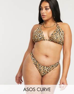 plus size triangle bikini top