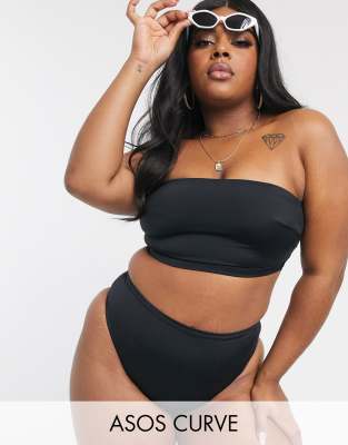 asos curve bikini