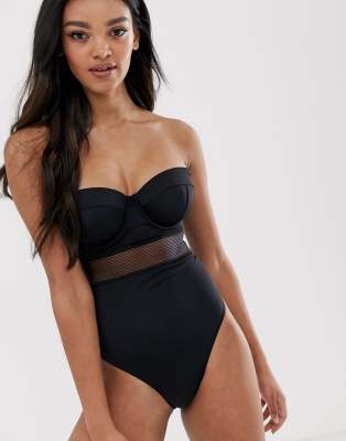 fuller bust swimming costumes