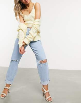 asos mum jeans