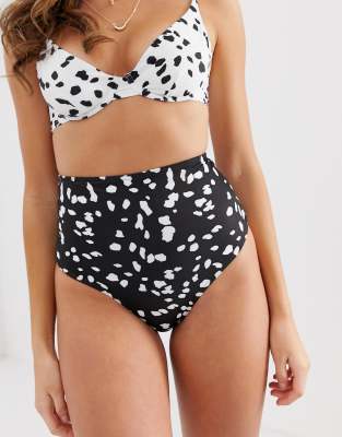 asos dalmatian bikini