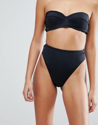 high rise high leg bikini