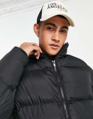 cropped puffer jacket asos