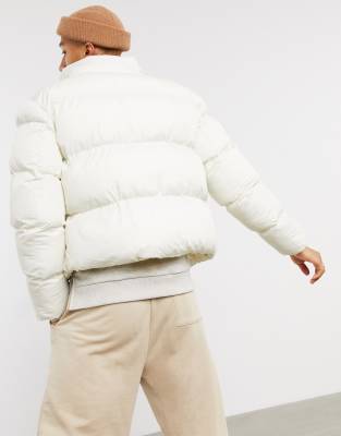 cropped puffer jacket asos