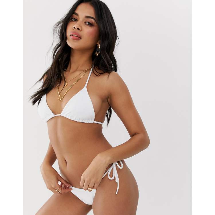 White store bikinis asos